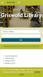Mobile Screenshot of catalog.greenmtn.edu