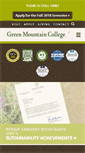 Mobile Screenshot of greenmtn.edu